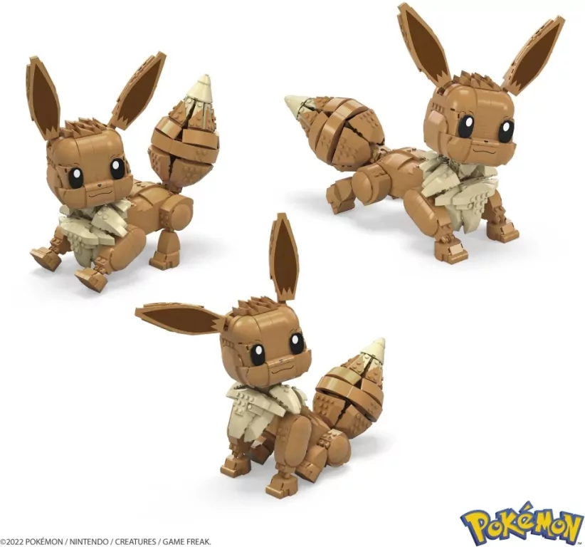 Klocki. Pokemon do zbudowania. Duży Eevee - tantis.pl