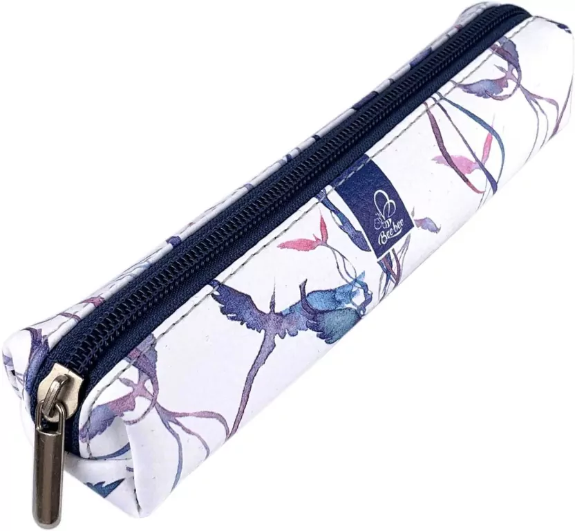 Piórnik mini prostokąt Malowane ptaki - tantis.pl