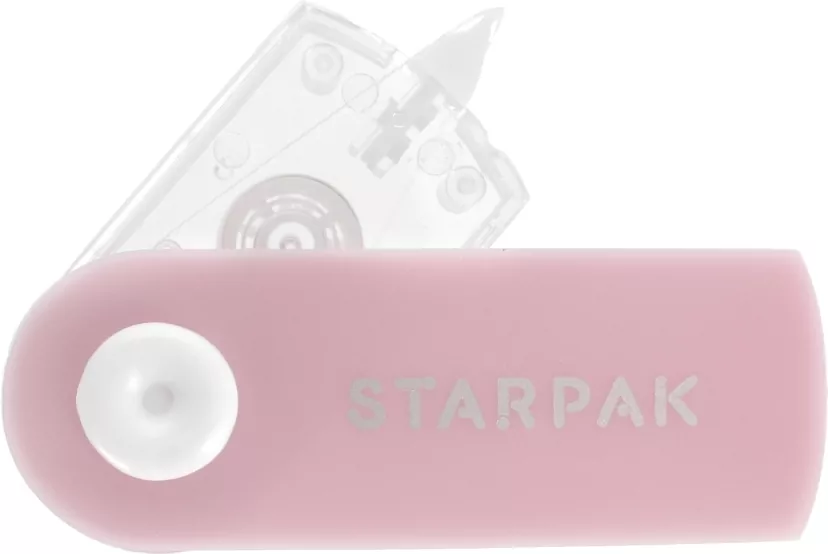Korektor w taśmie 5mmx6m pastelowy różowy - tantis.pl