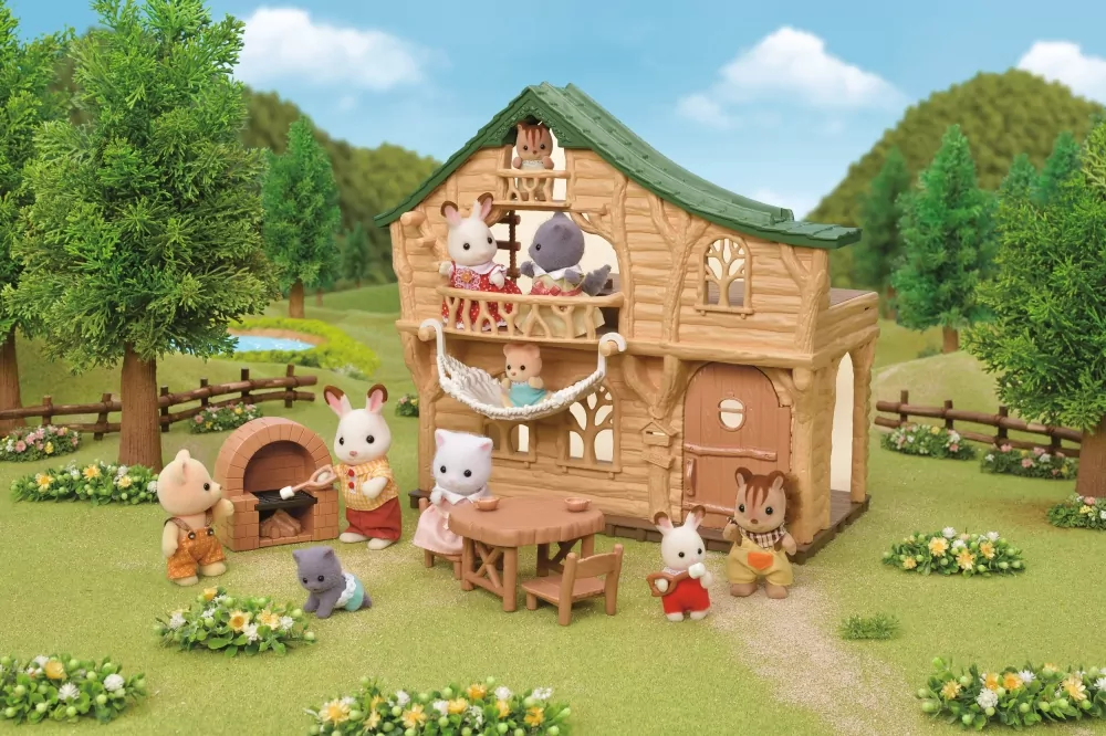 Sylvanian Families. Domek nad jeziorem - tantis.pl