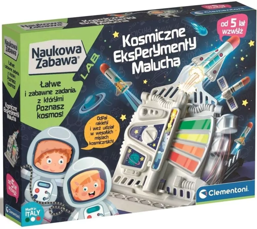Naukowa zabawa. Kosmiczne eksperymenty malucha - tantis.pl