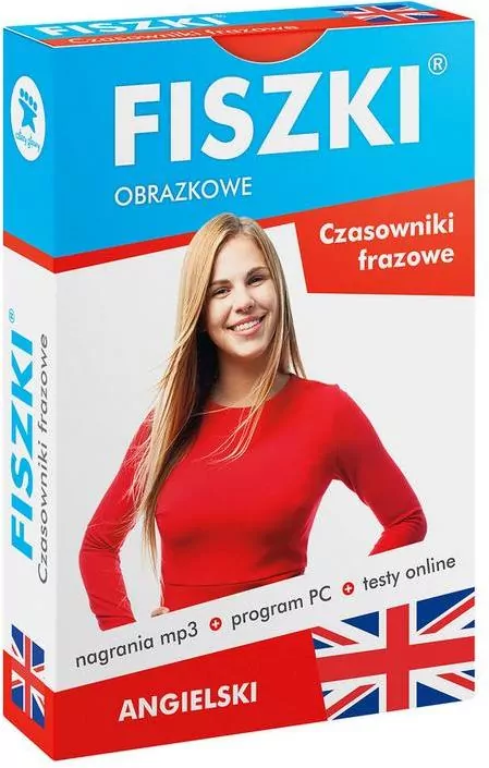 Fiszki obrazkowe. Angielski. Czasowniki frazowe - tantis.pl