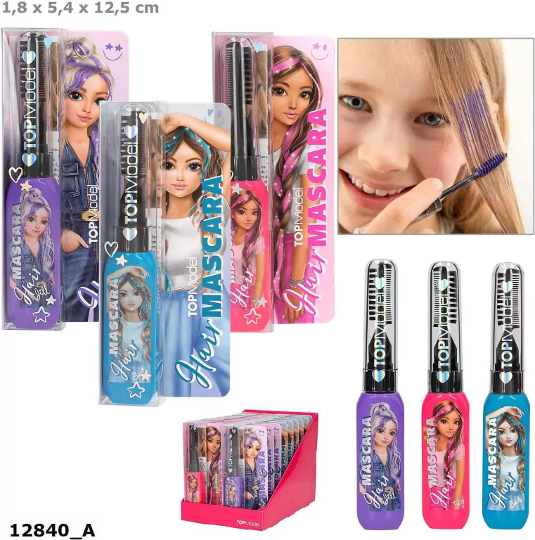 Maskara do włosów Top Model BEAUTY&ME 1szt.mix 12840A - tantis.pl