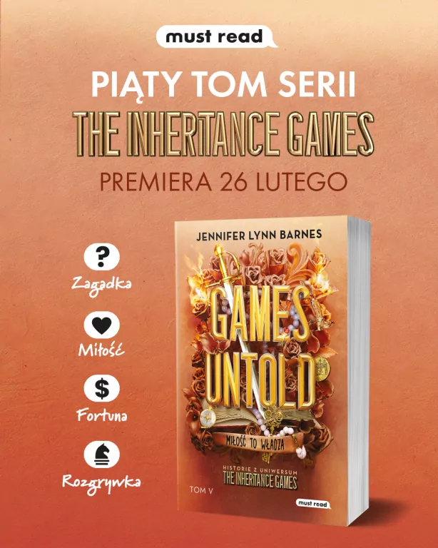 Games Untold. The Inheritance Games. Tom 5 - tantis.pl