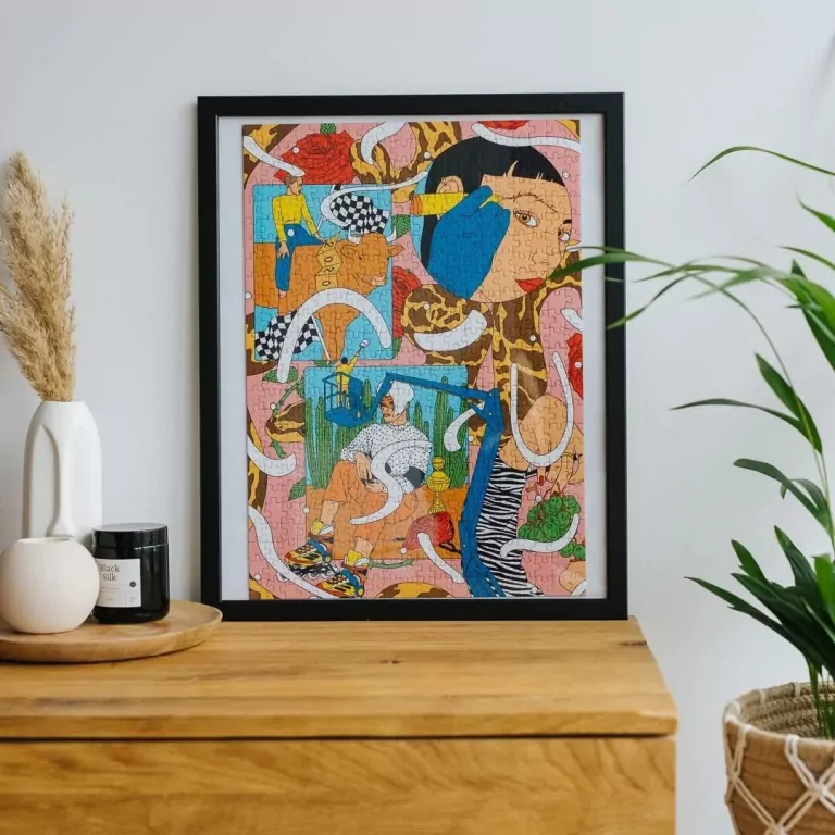 Puzzle 500. No Pain, No Painting TREFL - tantis.pl