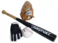 Baseball dla początkujących kij+rękawica+miotacz - tantis.pl