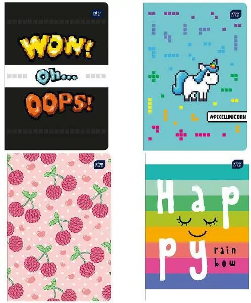 Zeszyt A5/32 kartki  w linie. 1 sztuka - tantis.pl