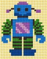 Haft. Moje pierwsze wyszywanie - Robot - tantis.pl