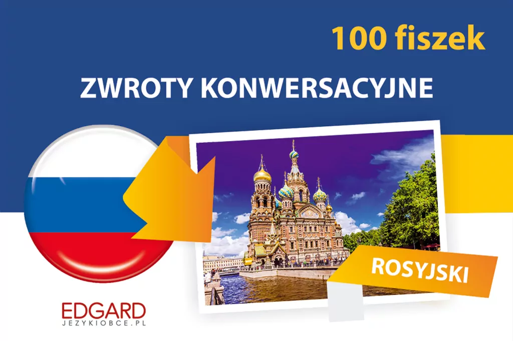 Rosyjski. 100 fiszek. Zwroty konwersacyjne - tantis.pl