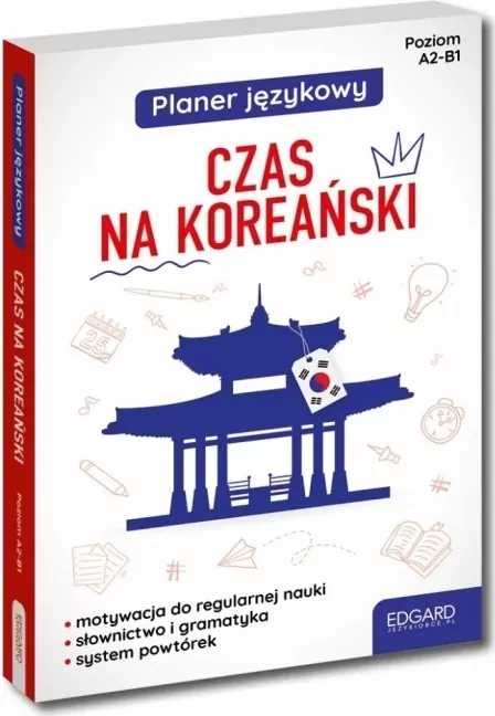 Planer językowy. Czas na koreański A1-B1 - tantis.pl