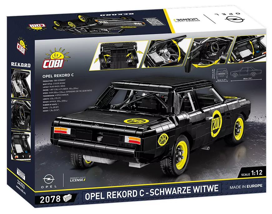 Opel Rekord C Schwarze Witwe - tantis.pl