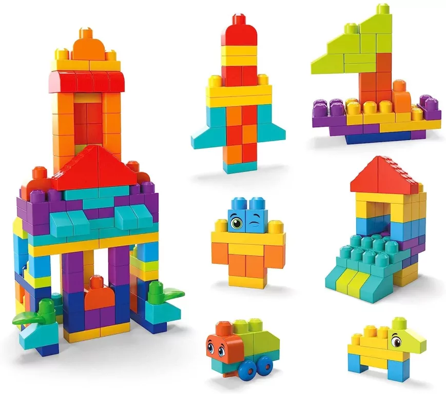 Mega Bloks. Bardzo duża torba z klockami - tantis.pl