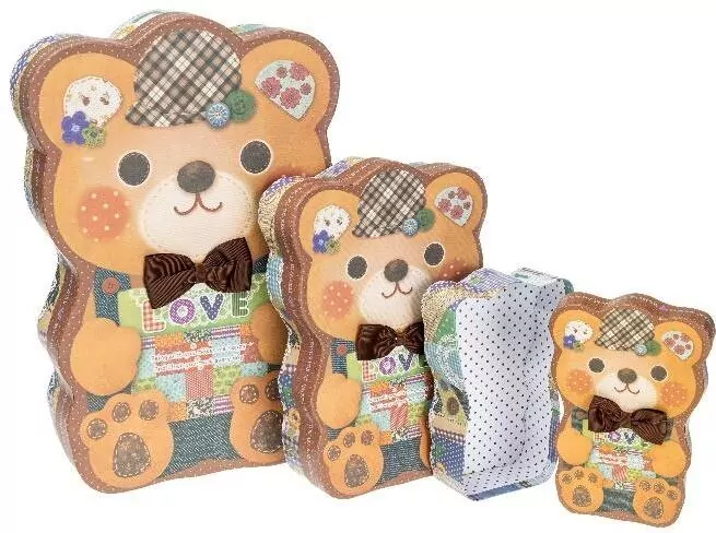 Pudełko Flower Box Miś ROZETTE - tantis.pl