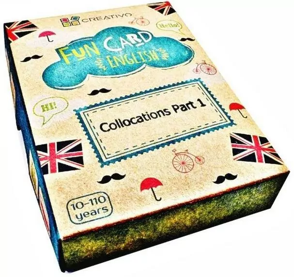Creativo. Fun Card English Collocations Part 1 - tantis.pl