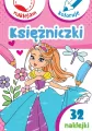Księżniczki. Naklejam i koloruję - tantis.pl