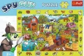 Puzzle 24 Obserwacyjne - Spy Guy Farma TREFL - tantis.pl
