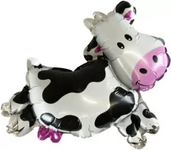 Balon foliowy zwierzak krówka
