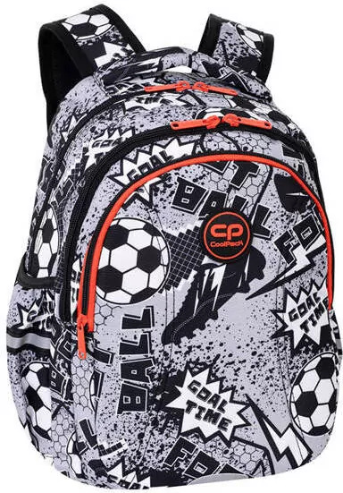 Coolpack. Plecak 2-komorowy. Joy S, grey ball - tantis.pl
