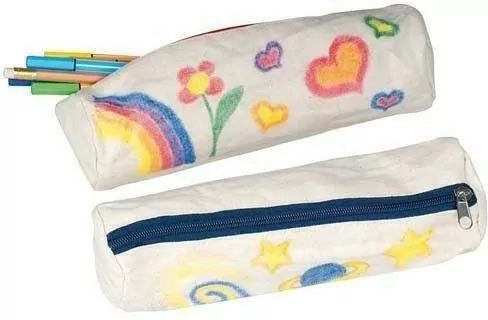 Bawełniany piórnik do pomalowania - tantis.pl