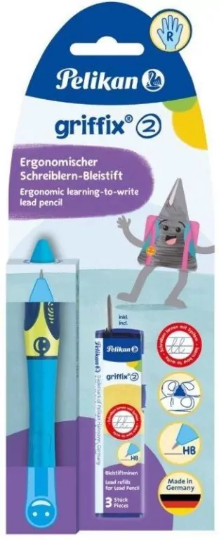 Ołówek Griffix. Niebieski - tantis.pl