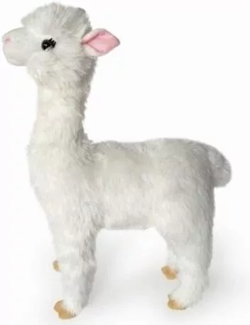 Alpaka biała 55cm - tantis.pl