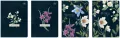 Zeszyt A5 60k kratka M 70g Hybrid Fiori - tantis.pl