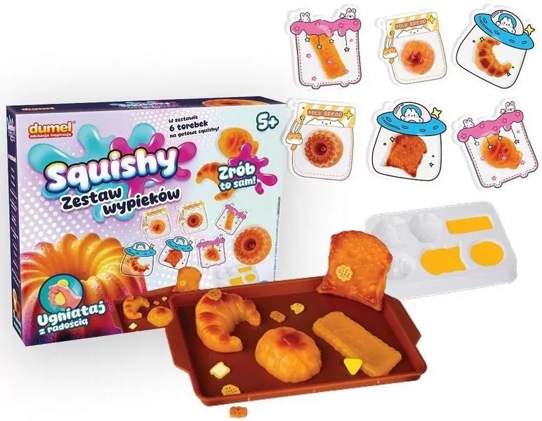 Squishy. Zestaw wypieków - tantis.pl