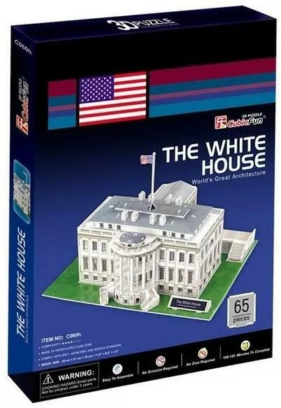 Puzzle 3D. The White House - tantis.pl