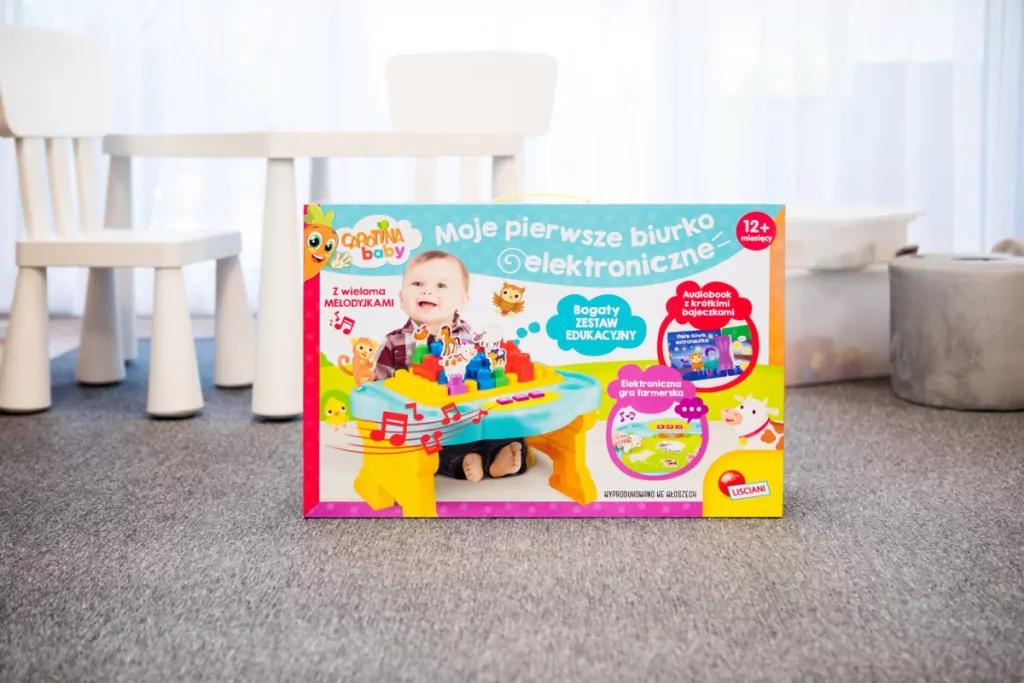 Moje pierwsze biurko elektroniczne Carotina Baby - tantis.pl