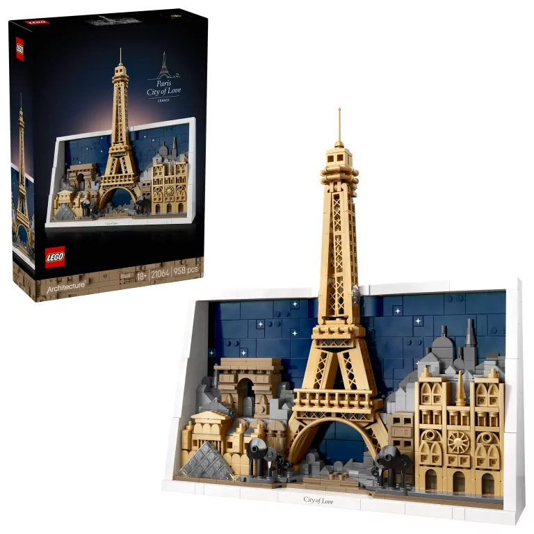 LEGO® Architecture.  Paryż miasto miłości 21064 - tantis.pl