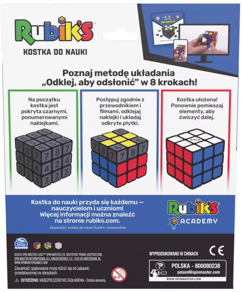 Rubik's. Kostka do nauki - tantis.pl