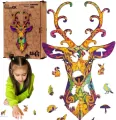 Puzzle drewniane eko. Szlachetny jeleń A3 - tantis.pl