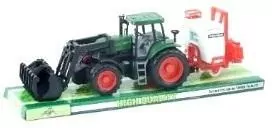 Traktor mały z opryskiem i łyżką - tantis.pl