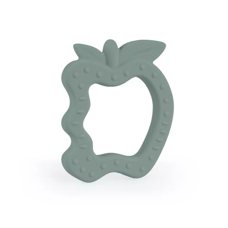 Gryzak dla dzieci silikonowy jabłko - tantis.pl