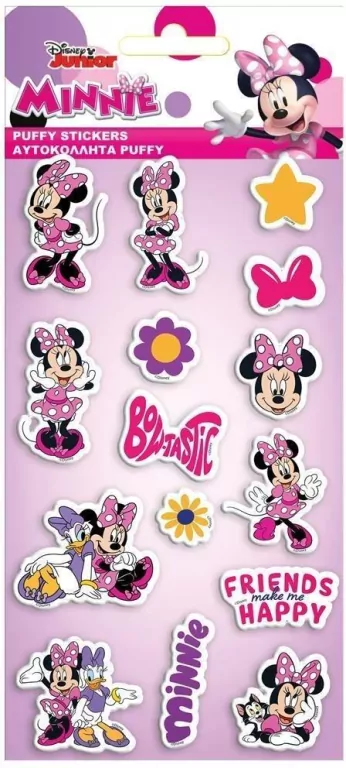 Naklejki wypukłe Minnie - tantis.pl