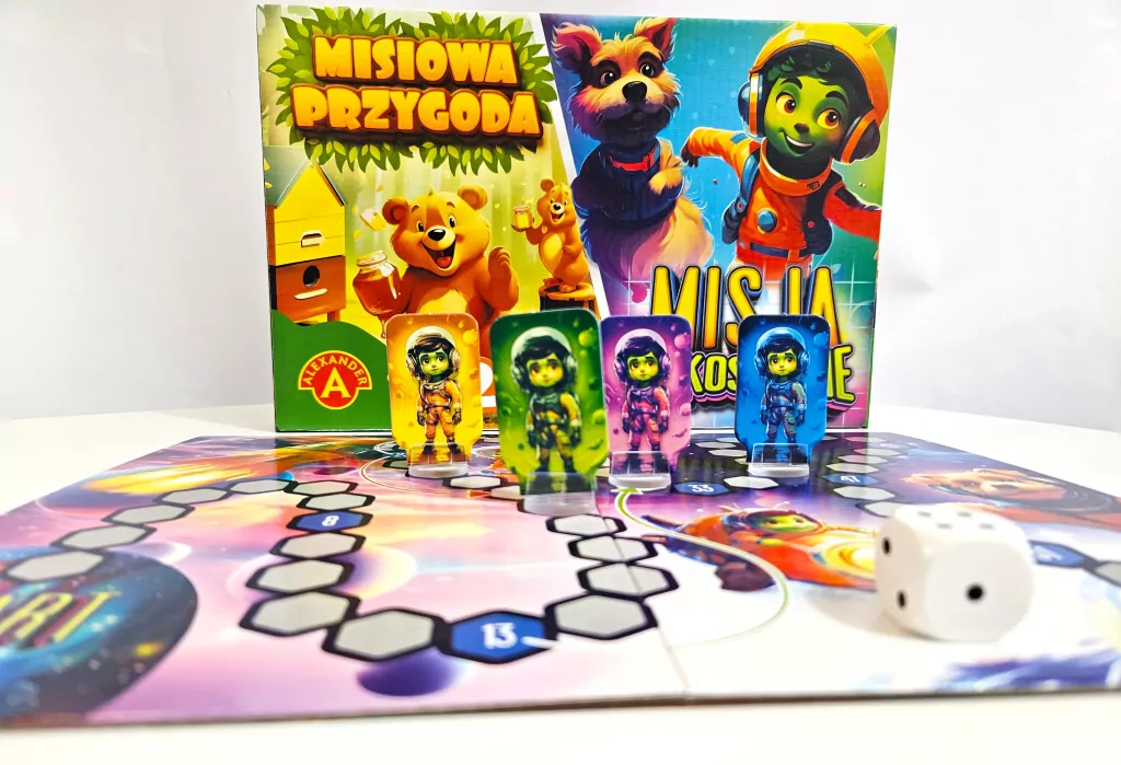 2w1. Misiowa Przygoda. Misja W Kosmosie - tantis.pl