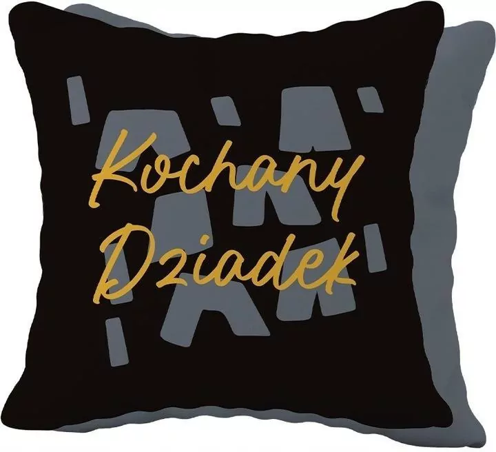 Poduszka prezentowa dla Dziadka - Kochany Dziadek - tantis.pl