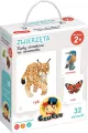 CzuCzu. Karty obrazkowe na sznurku Zwierzęta 2+ - tantis.pl