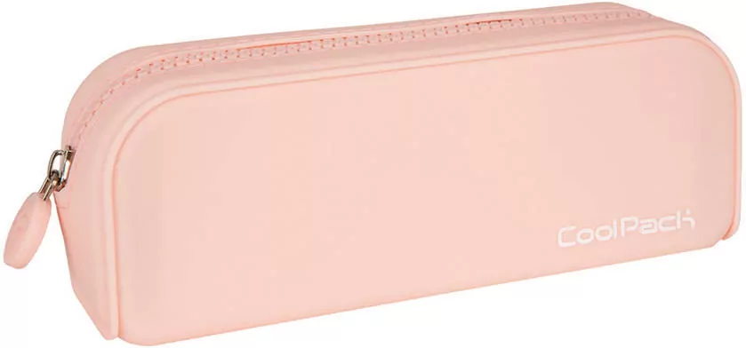 Piórnik saszetka silikonowa Coolpack tube pastel powder peach - tantis.pl