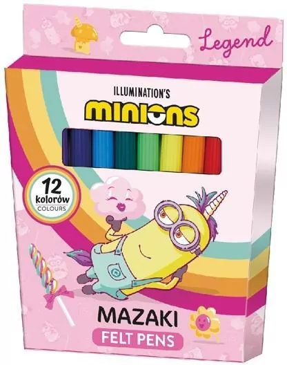 Mazaki Minionki 12 kolorów - tantis.pl