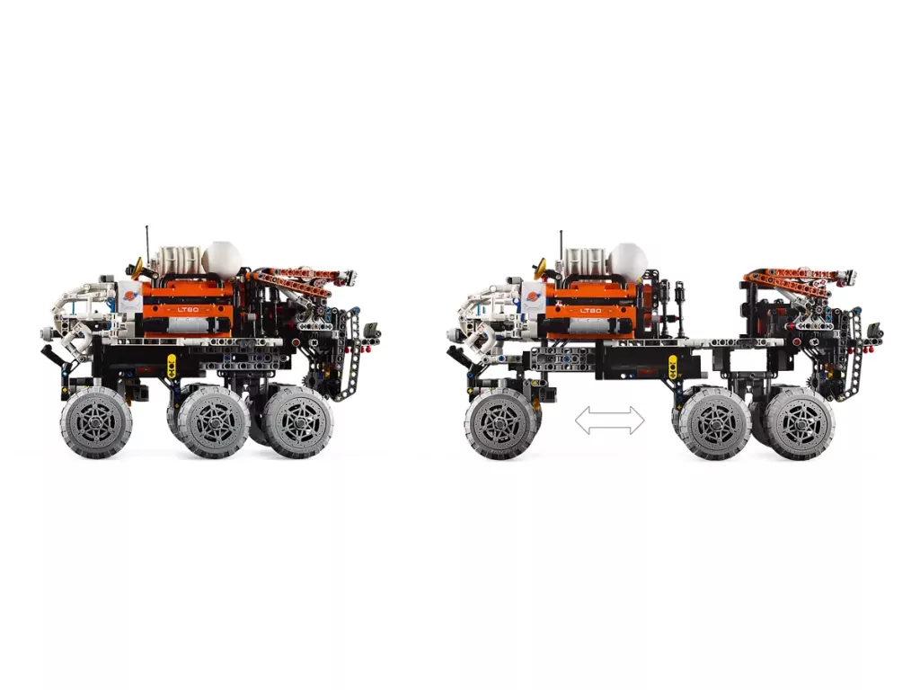 LEGO® Technic. Marsjański łazik eksploracyjny. 42180 - tantis.pl