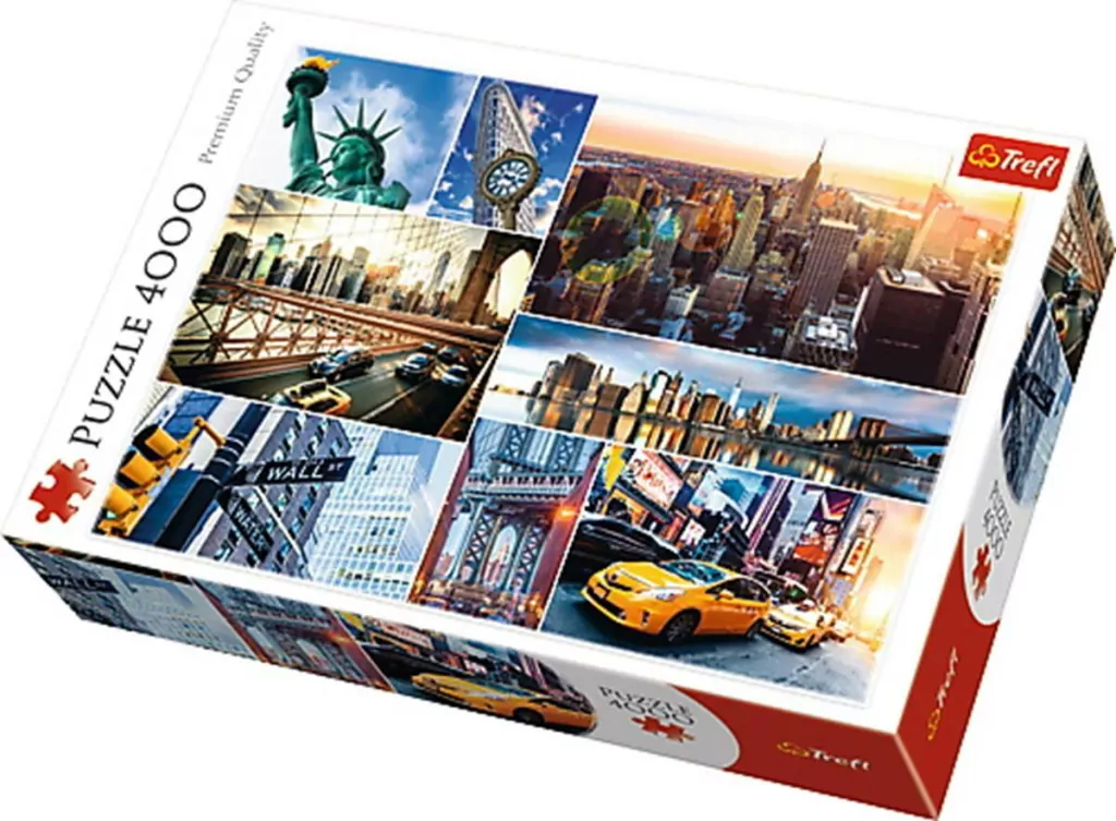 Puzzle 4000. Nowy Jork. Kolaż. 45006 - tantis.pl