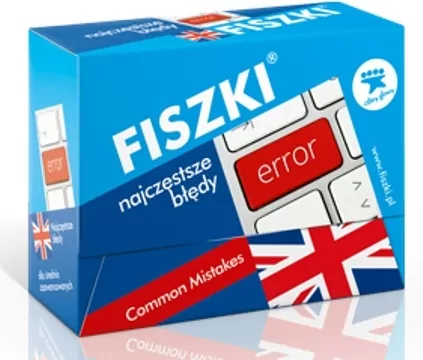 Fiszki. Język angielski.  Najczęstsze błędy - tantis.pl