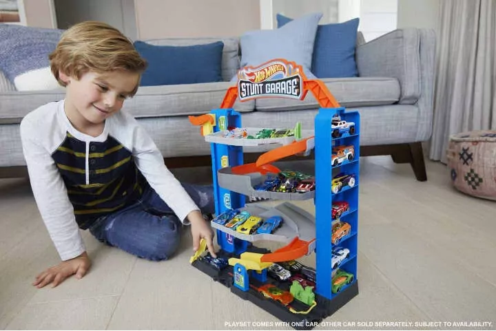 Hot Wheels City Garaż parking z windą - tantis.pl