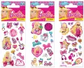 Barbie mix. Naklejki Sticker Boo - tantis.pl