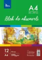 Blok do akwareli A4. 190g 12ark - tantis.pl
