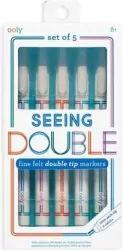 Cienkopisy podwójnie piszące Seeing Double