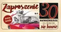 Zaproszenie. Urodziny. Z90 - tantis.pl