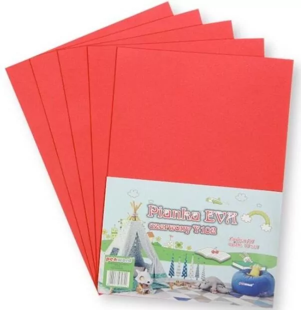 Pianka standard czerwona 20x30, 5 sztuk - tantis.pl