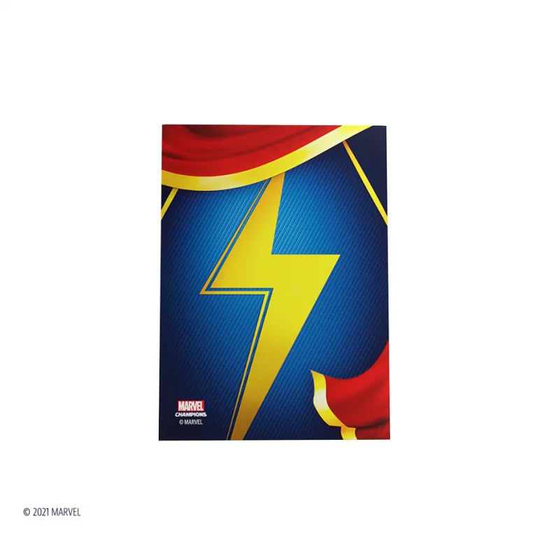 Gamegenic: Marvel Champions Art Sleeves (66 mm x 91 mm) Ms Marvel 50+1 - tantis.pl